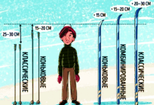 Photo of Особенности прогулочных беговых лыж